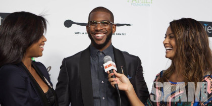 1-on-1 with Chris Paul at the CP3 Foundation’s 2015 Celebrity Server Dinner