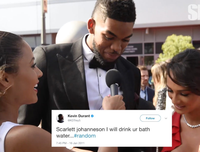 NBA Players Read Kevin Durant’s Old Tweets at the ESPYs