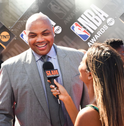 On the red carpet with Shaq, Barkley & more at the 2018 NBA Awards